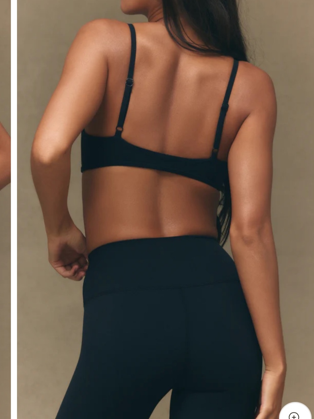 2pc SET Active Matching Workout Black Onyx Breathe 1.0 Base Bra & Shorts M - Picture 4 of 8